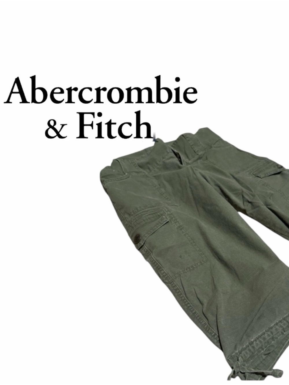 A&F | Olive Cargos